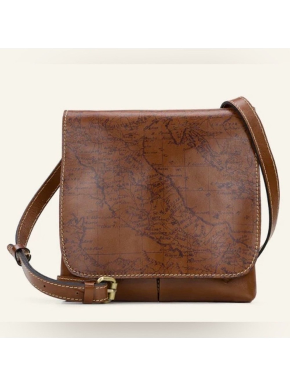 Patricia Nash Granada Crossbody Bag Signature Map